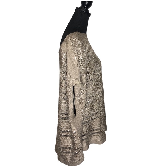 Forever 21 sheer sleeveless sequence tunic top - Picture 3 of 5